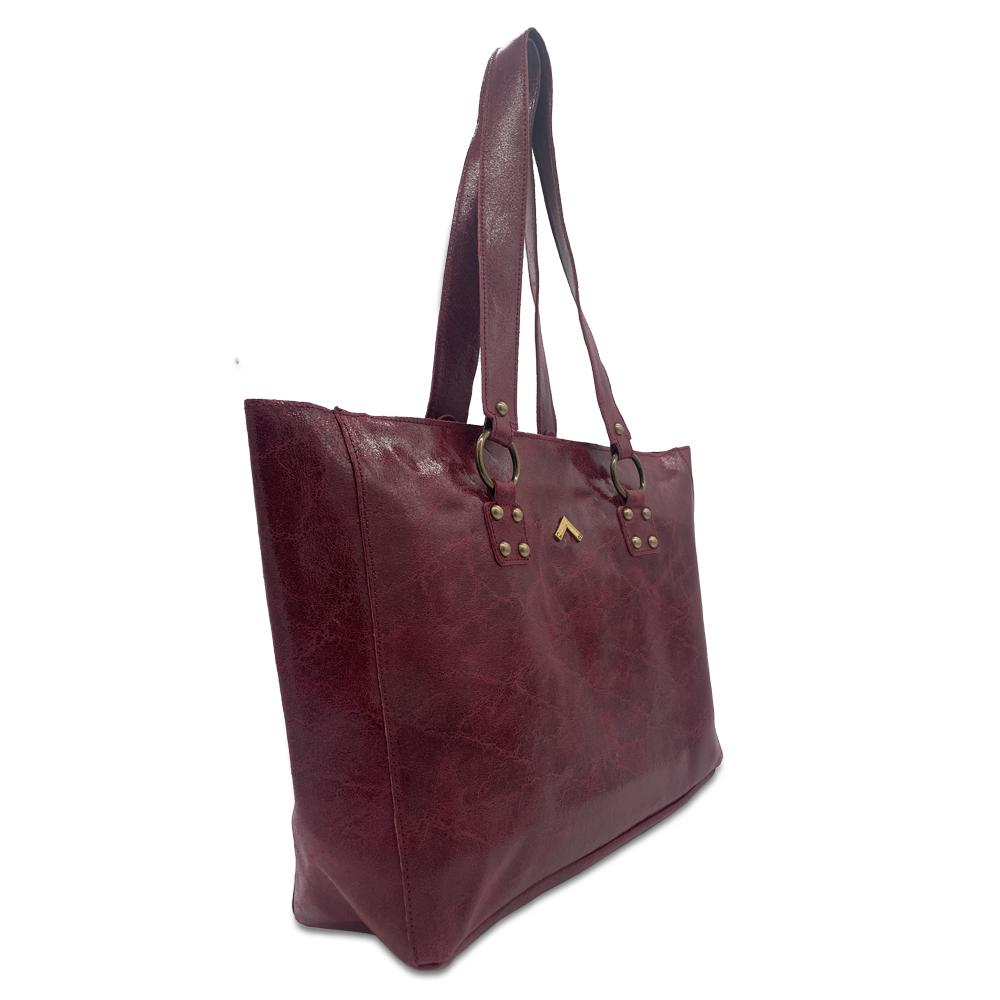 bolso piel tipo shopper