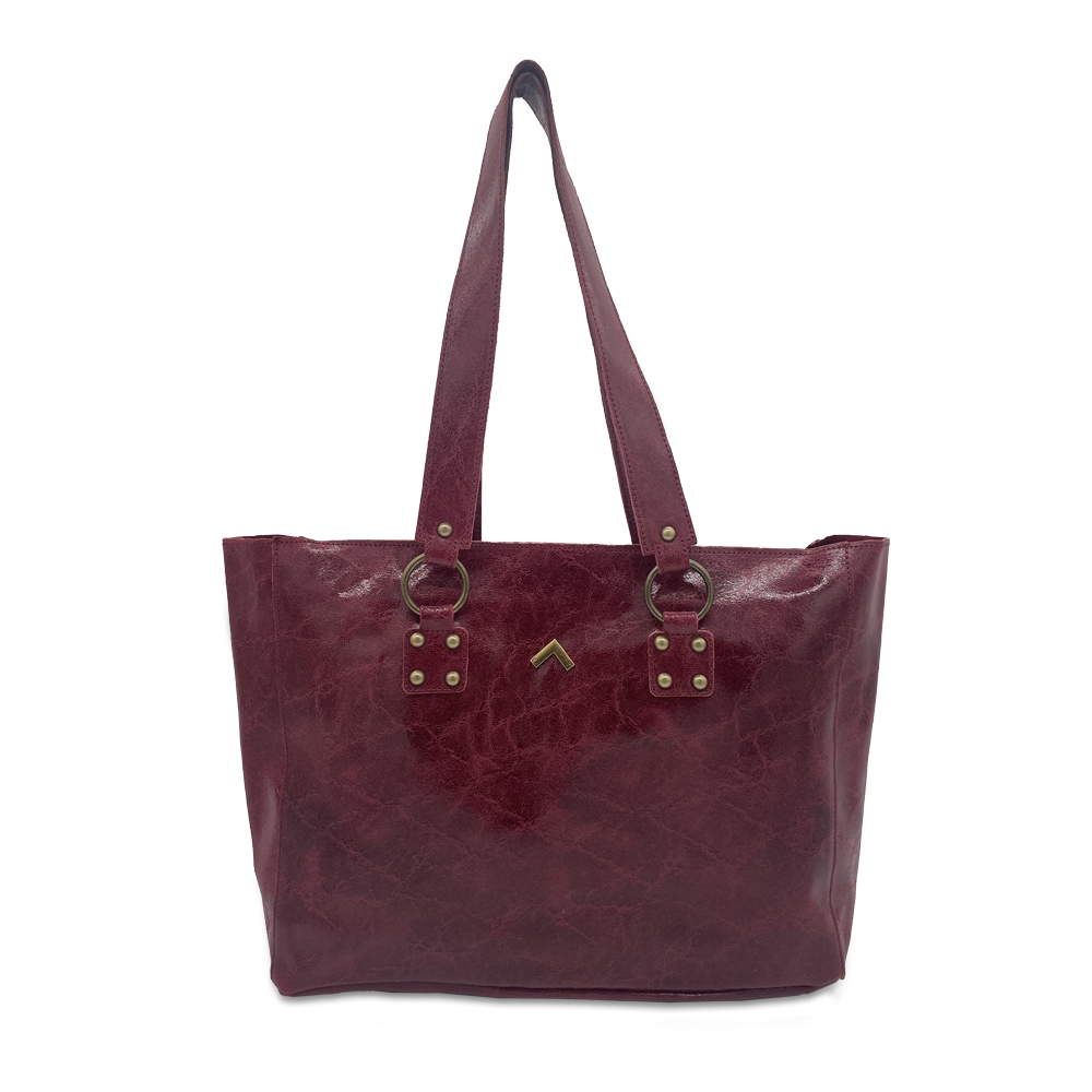 Bolso shopper burdeos hotsell